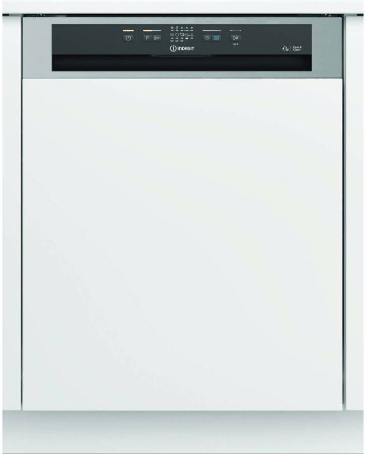 Indesit DBE 2B19 A X geintegreerde vaatwasser