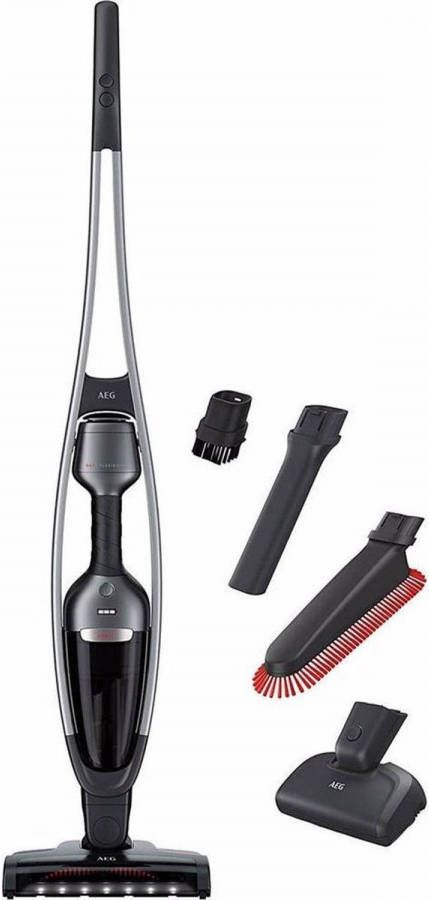 AEG QX9 1 ANIM Steelstofzuiger Zwart