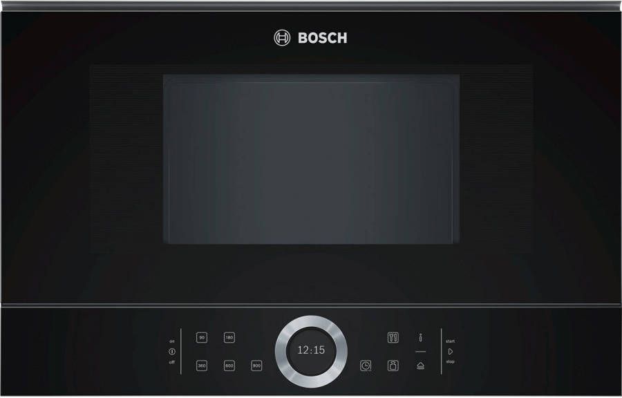 Bosch BFR634GB1 inbouw magnetron met rechtsdraaiende deur en AutoPilot 7