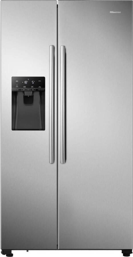 Hisense RS694N4IIF Amerikaanse koelkast Zilver
