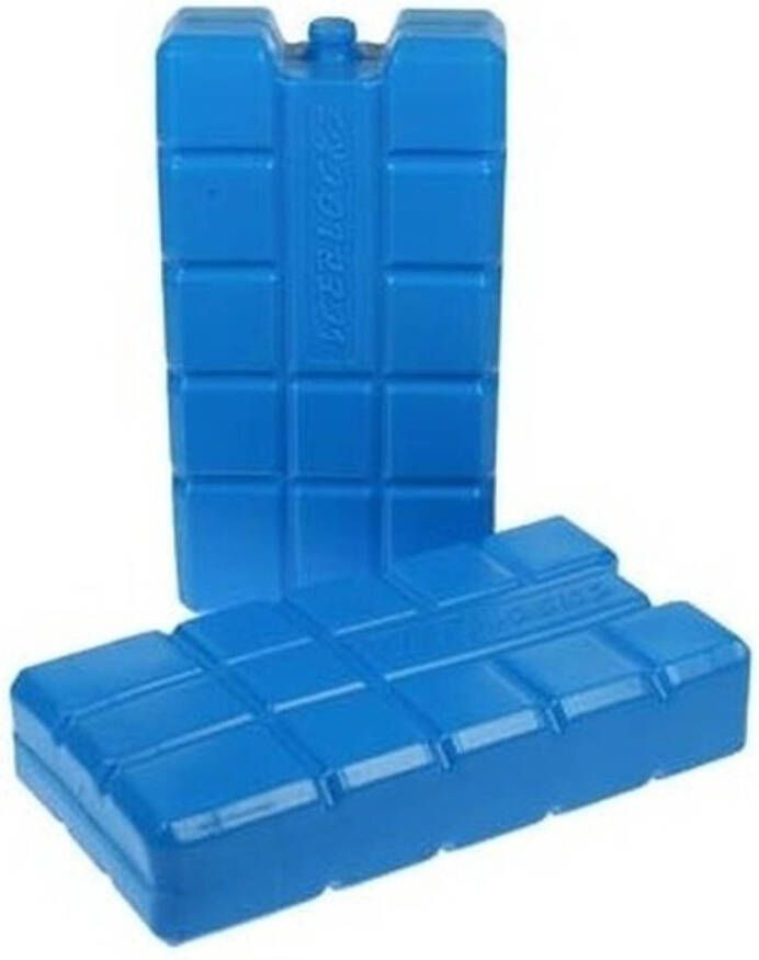 Merkloos Koelelement 750 Gram 2 Stuks 10 X 20 X 4 Cm