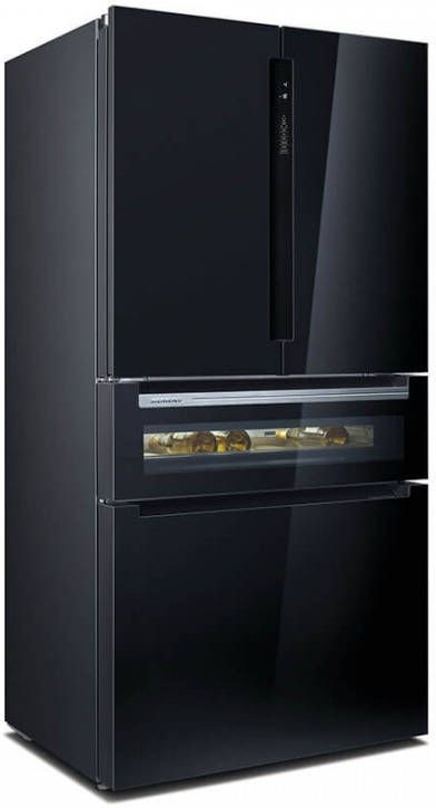 Siemens Kf96rsbea Amerikaanse Koelkast Met Wijnlade