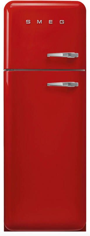 Smeg koelvriescombinatie FAB30LRD5 Linksdraaiend (Rood)
