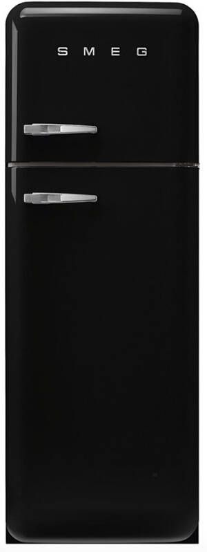 Smeg koelvriescombinatie FAB30RBL5 Rechtsdraaiend(Zwart )