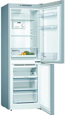 Bosch KGN33KLEAE Koelkast met vriesvak Aluminium