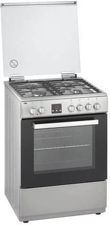 ETNA FGV660RVS Gas-elektrische fornuizen Roestvrijstaal