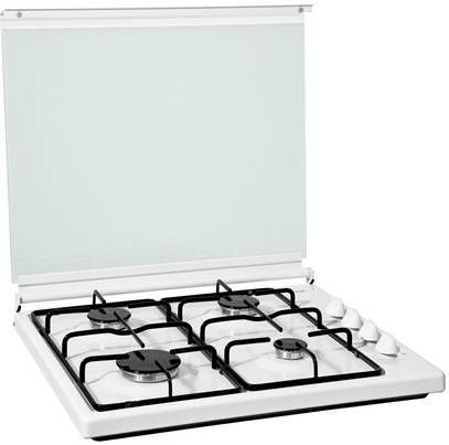 ETNA Kgv358wit Gaskookplaten Wit