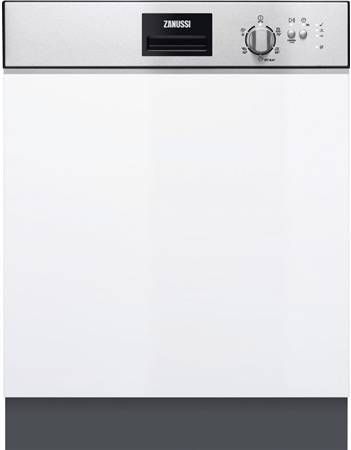 Zanussi ZDI22003XA vaatwassers 60 cm Roestvrijstaal