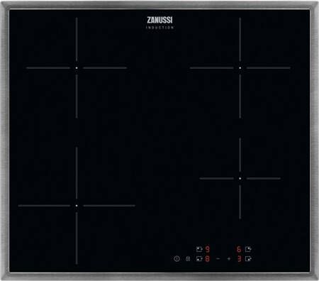 Zanussi ZILN646X Inductie inbouwkookplaat Zwart
