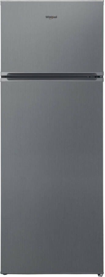 Whirlpool W55TM 4110 X 1 Koelkast met vriesvak Aluminium