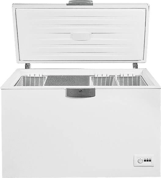 Beko HSA40530N Vriezer Wit