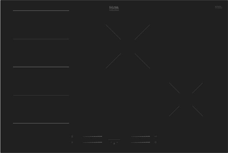 Etna KIF577ZT Inductie inbouwkookplaat Zwart