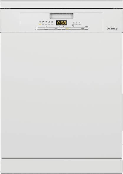 Miele G 5022 SC BW Vrijstaande vaatwasser Wit