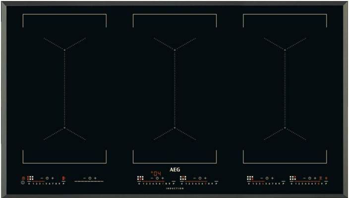 AEG 6000 serie MultiBridge inductie Kookplaat 90 cm IKE96654FB