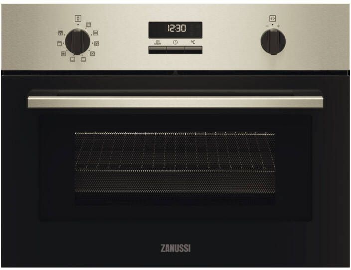 Zanussi ZVENM5X1 inbouw combimagnetron 45 cm hoog
