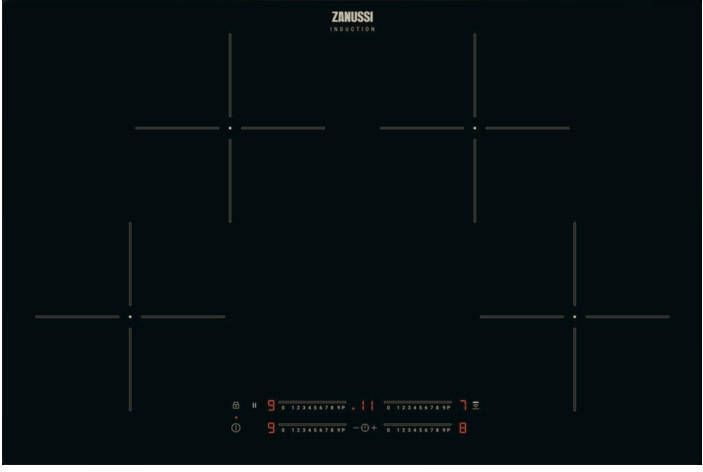 Zanussi inductie kookplaat ZITN844K