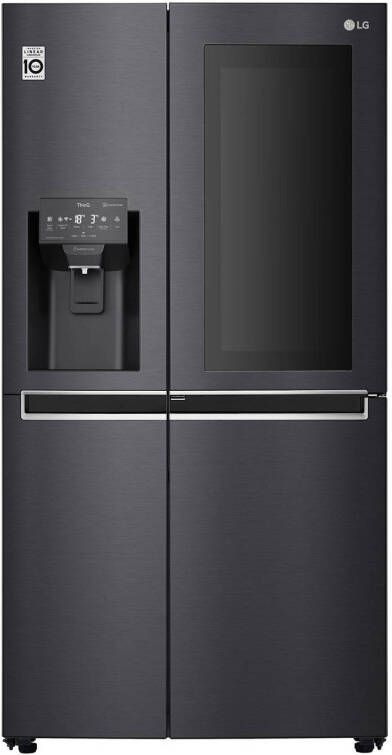 LG GSX960MCCE Amerikaanse koelkast Zwart