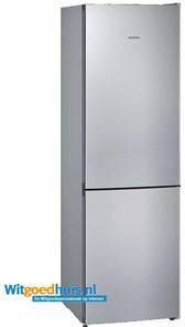 Siemens KG36NVIEB Koelkast met vriesvak Zilver